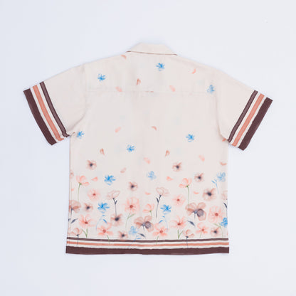 Flowers relaxed shirt