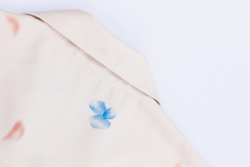 Flowers relaxed shirt