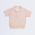 Polo boxy tejida