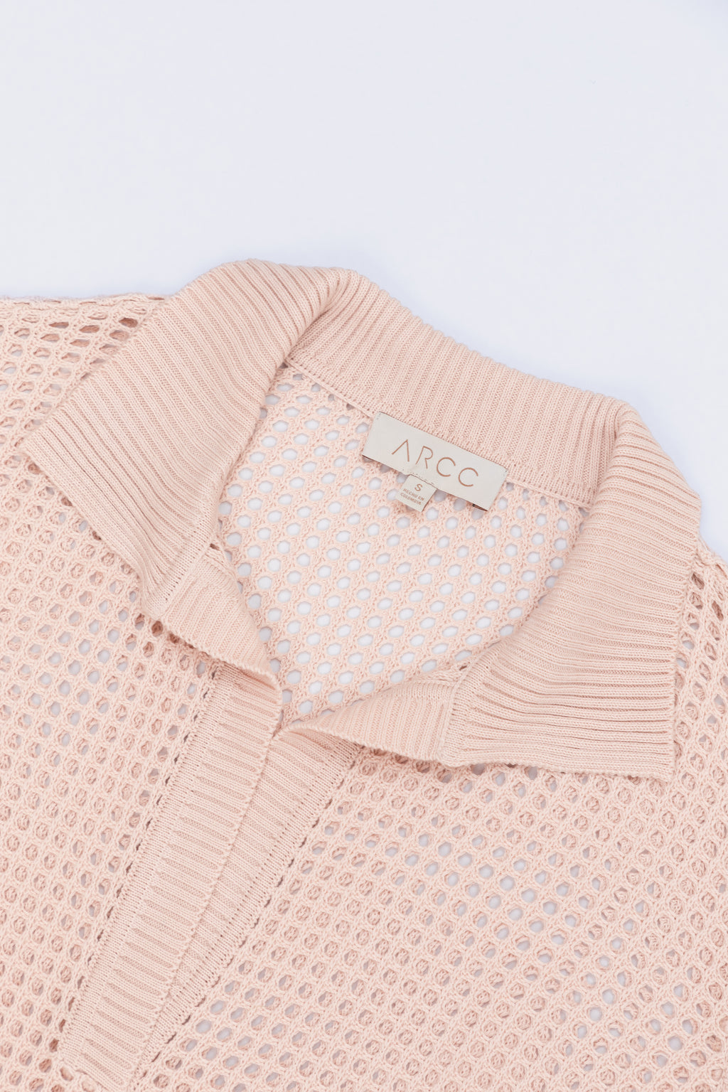 Polo boxy tejida