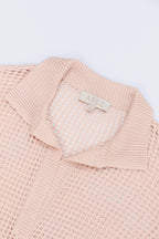 Polo boxy tejida