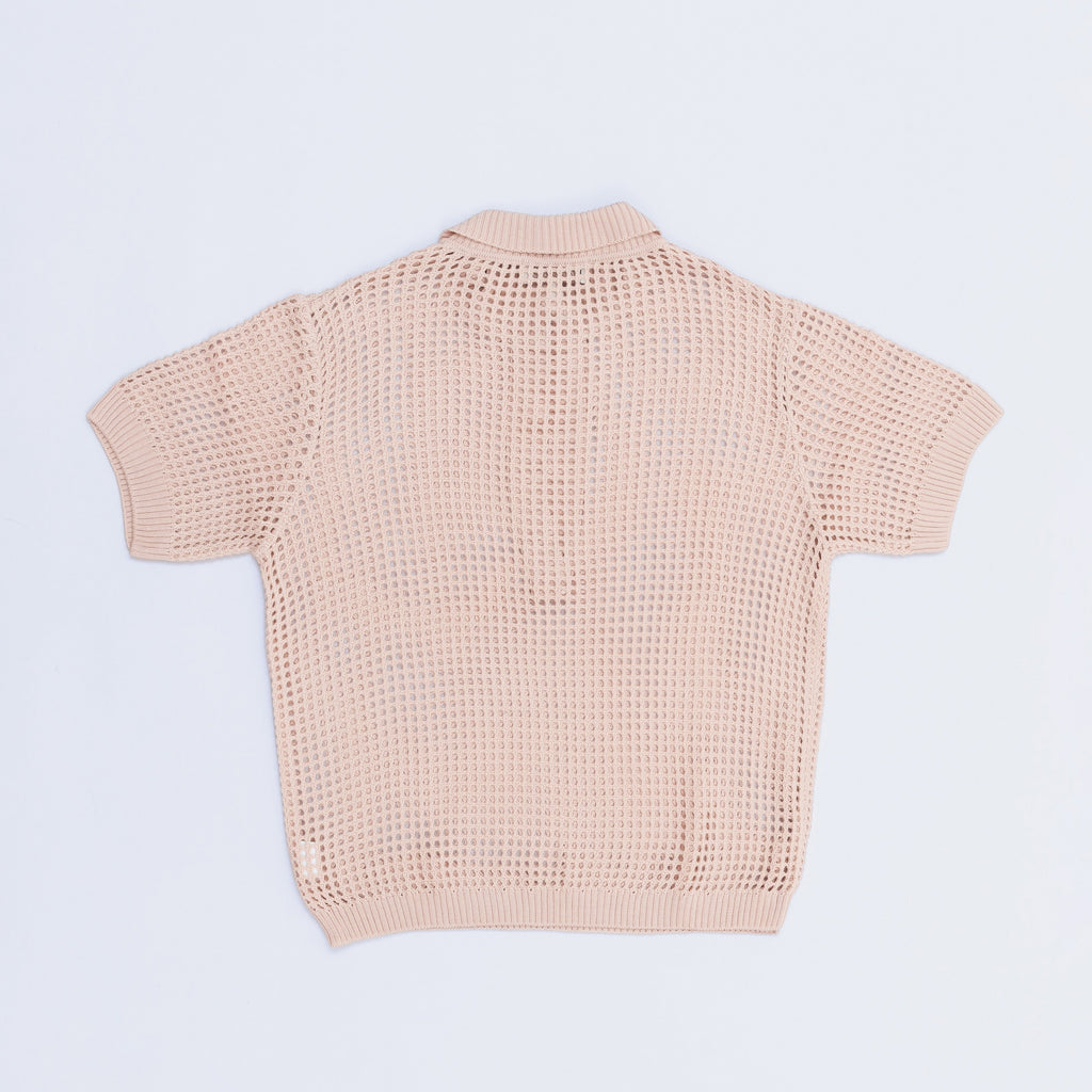 Polo boxy tejida