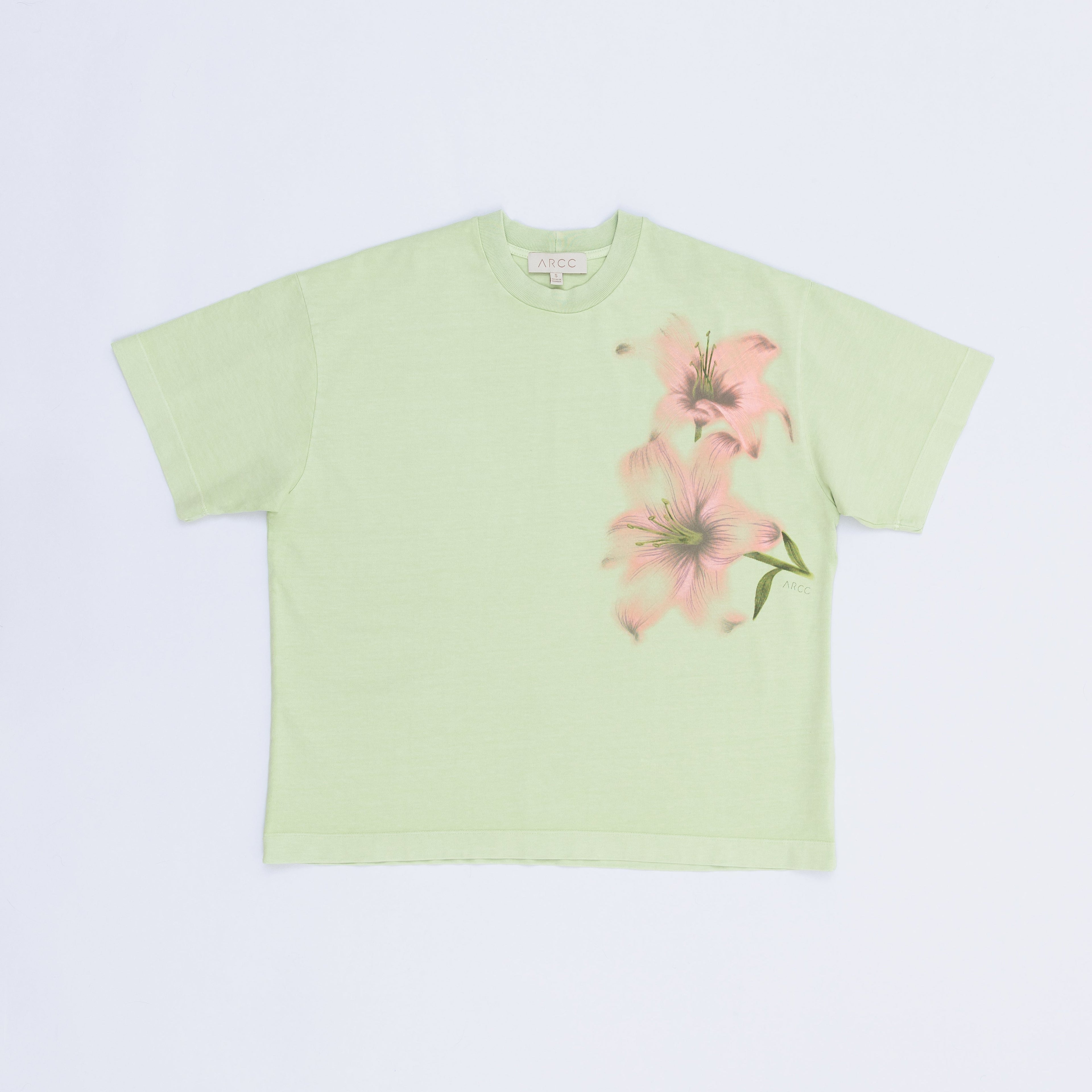 Boxy Fit T Pink Lirios