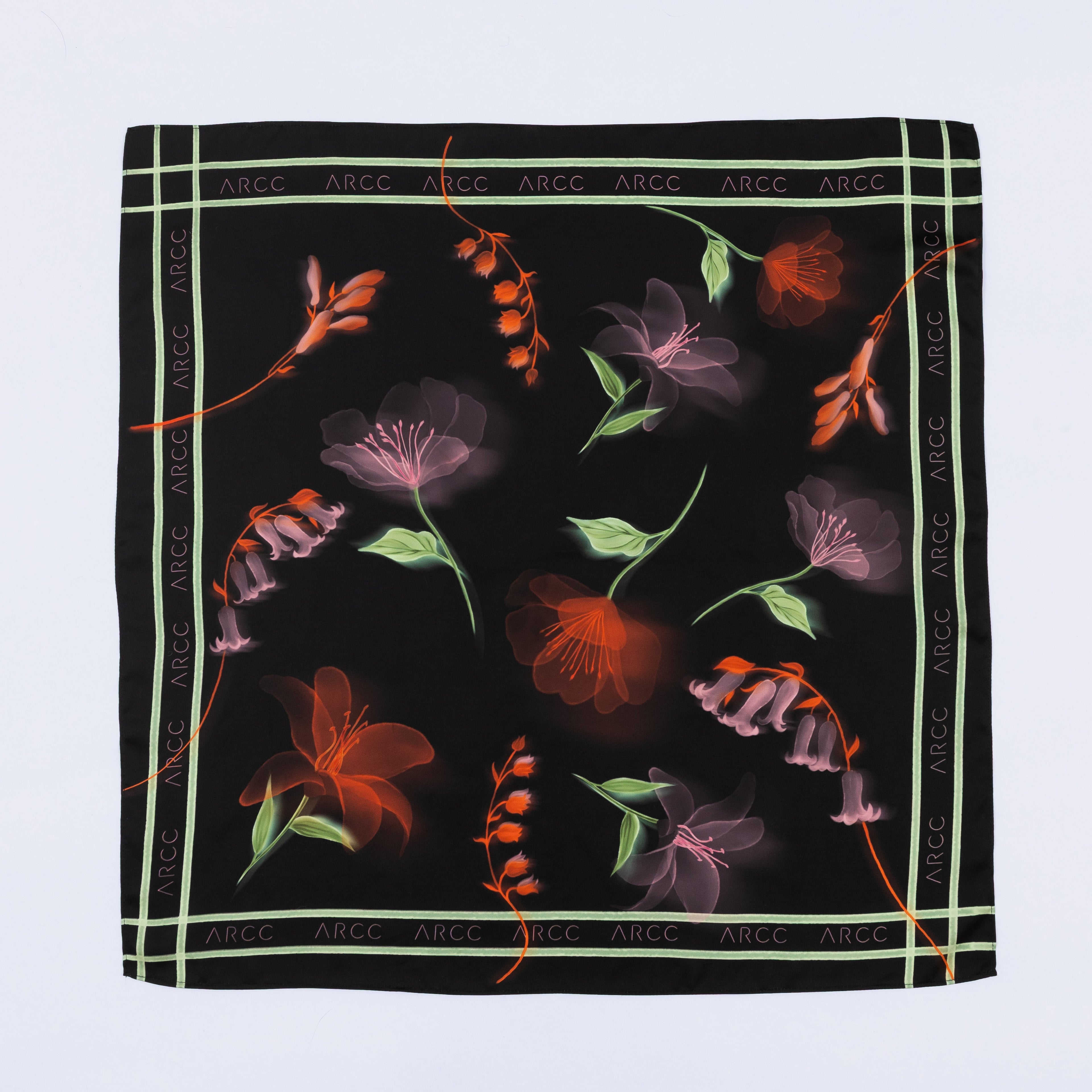 Flowers scarf