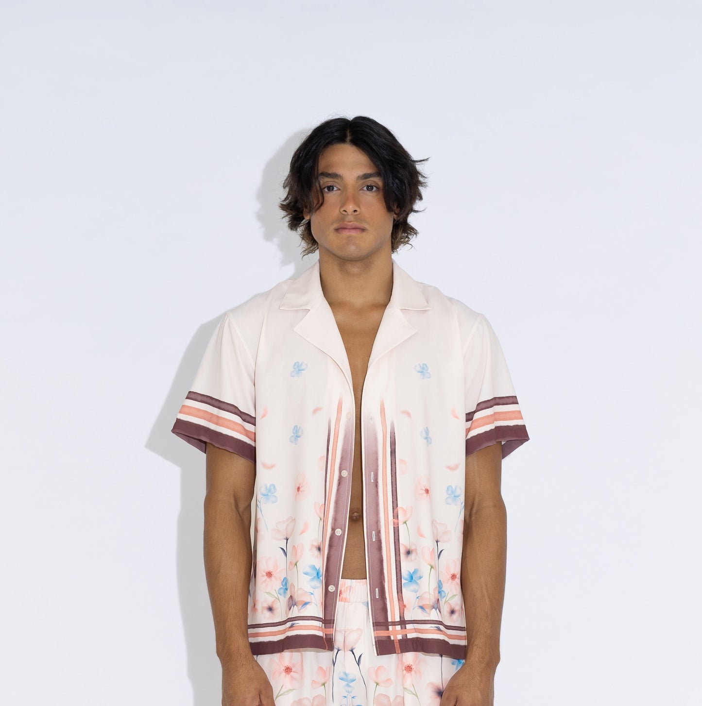 Flowers relaxed shirt