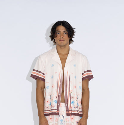 Flowers relaxed shirt