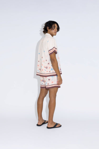 Flowers relaxed shirt