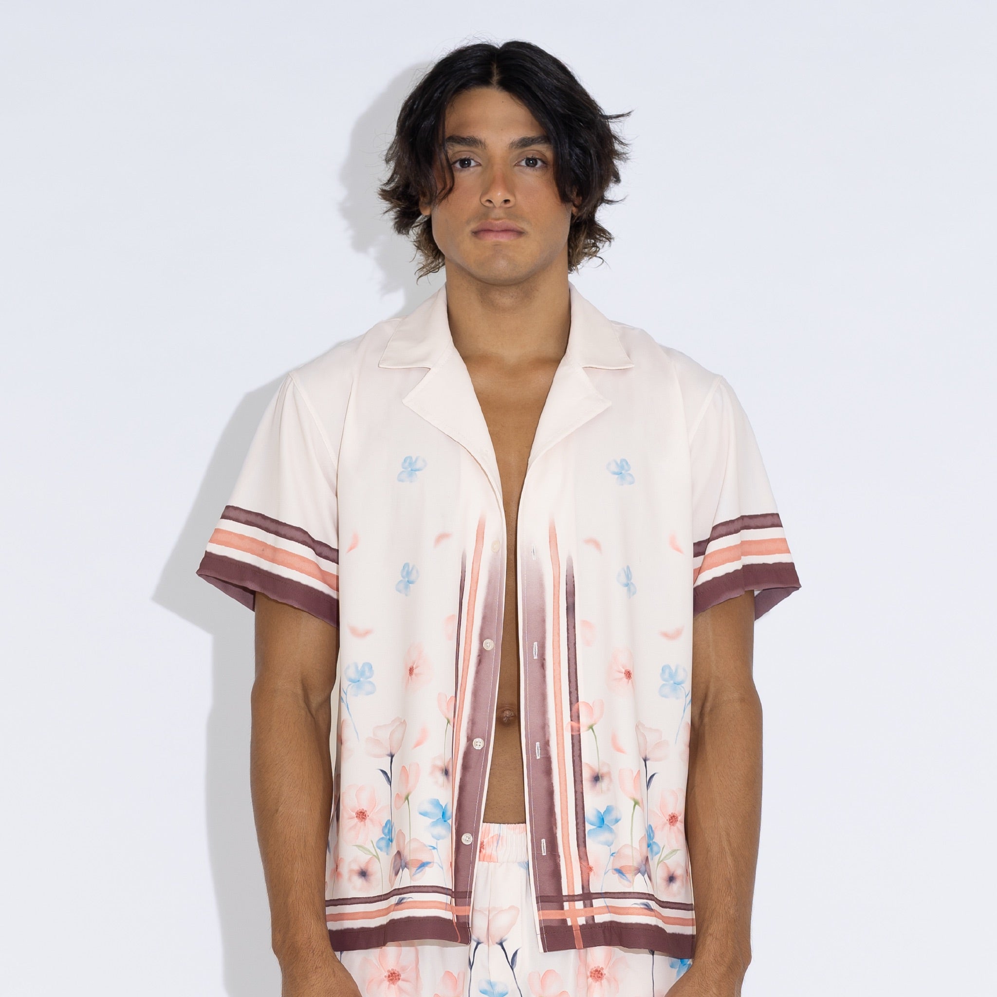 Flowers relaxed shirt
