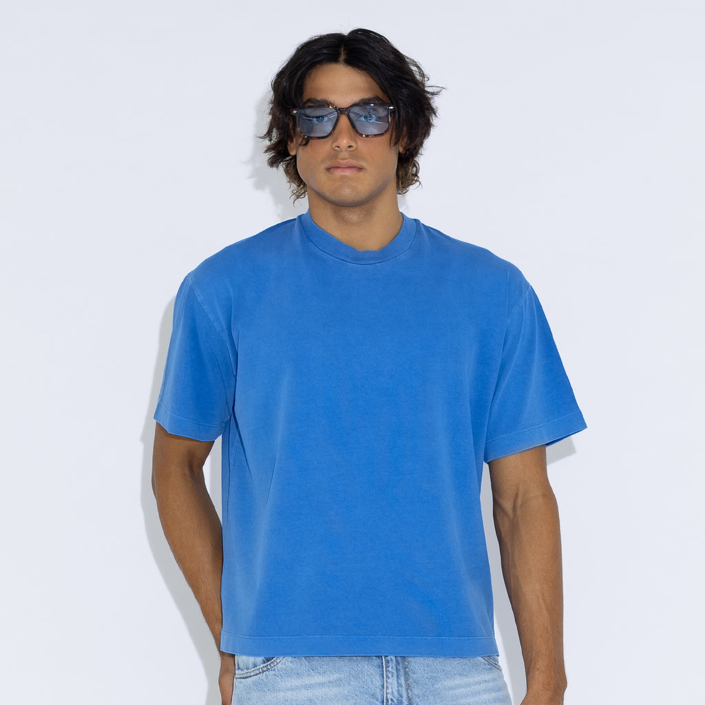 Boxy Fit Electric Blue Lemonade