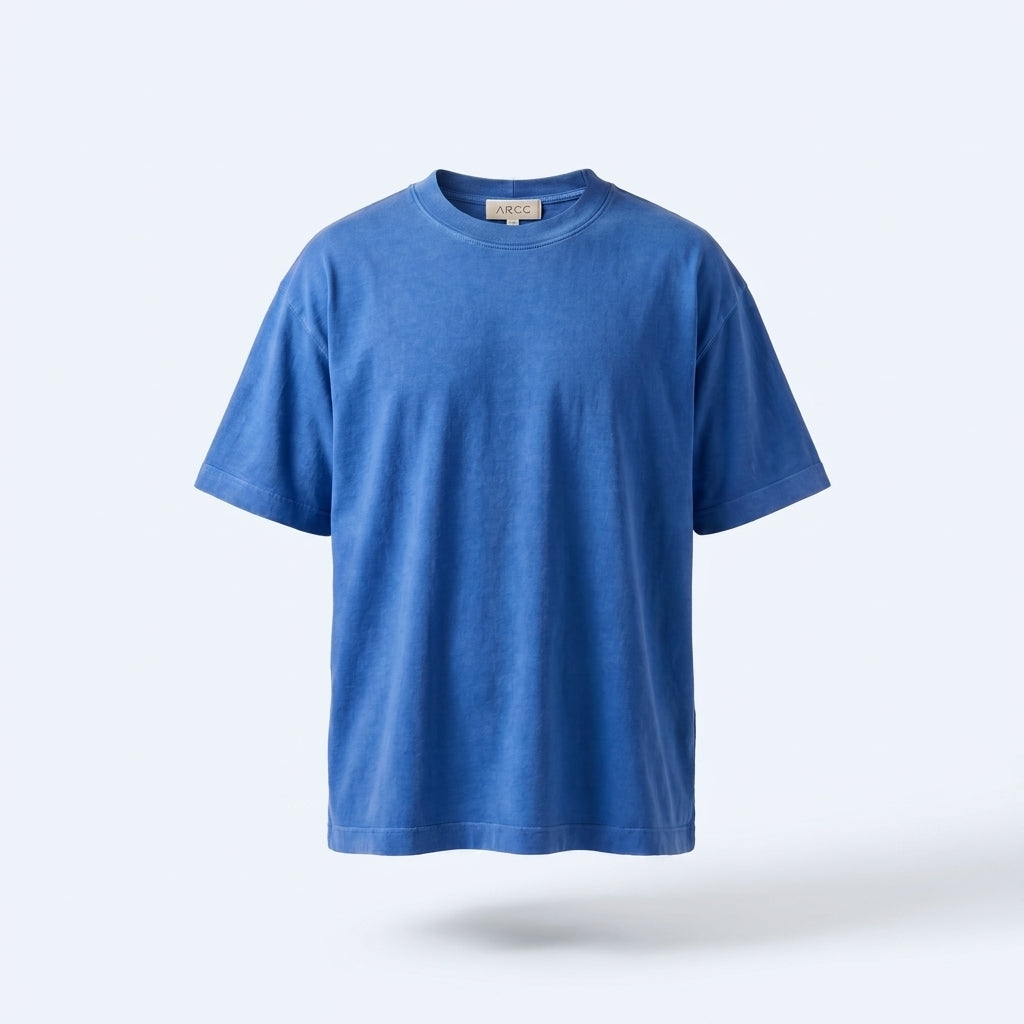 Boxy Fit Electric Blue Lemonade